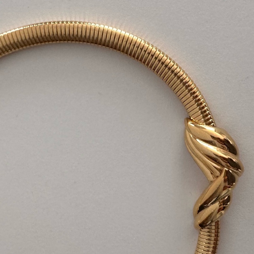 Gold plated Monet Choker - Picture 3 of 14